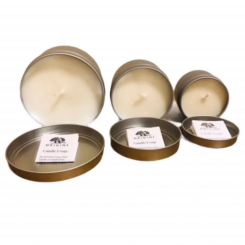 ORIGINS Tree’s A Crowd Lavender Sage Cypress Candle Set $35 NIB